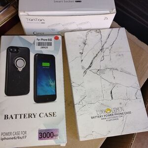 Black Battery Case for iPhone 6/6s/7